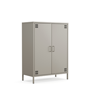 Metal Dolap 2 Kapılı 80,50 X 40 X 109,50 Cm - Ral 7039 Antrasit