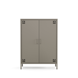 Metal Dolap 2 Kapılı 80,50 X 40 X 109,50 Cm - Ral 7039 Antrasit