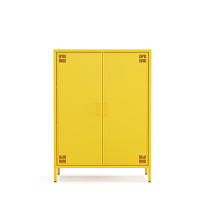 Pera Metal Dolap 2 Kapılı 80,50 X 40 X 109,50 Cm - Ral 1018 Sarı