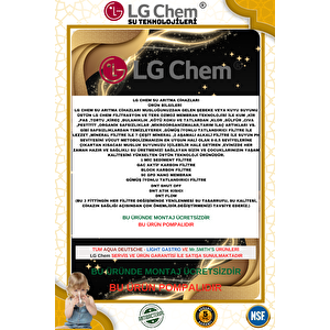 Lg Chem Cool Pompali & Ücretsi̇z Montajli 12 Li̇tre 7 Fi̇ltre 14 Aşama Gümüş İyonlu Kirmizi Beyaz Renk Su Aritma Ci̇hazi.