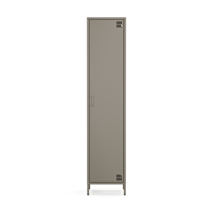 Pera Metal Elbise Dolabı, Soyunma Dolabı, Tek Kapılı, 41,50 X 40 X 189,50 Cm - Ral 7039 Antrasit