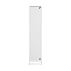 Pera Metal Elbise Dolabı, Soyunma Dolabı, Tek Kapılı, 41,50 X 40 X 189,50 Cm- Ral 9016 Beyaz