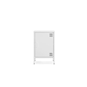 Pera Komodin Kapaklı 41,5 X 40 X 64,50 Cm - 9016 Beyaz