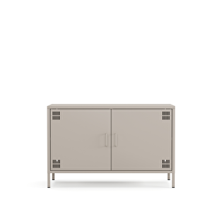 Pera Tv Ünitesi, Tv Dolabı,2 Kapaklı Dolap 100,50 X 40 X 64,50 Cm - Bej Rengi