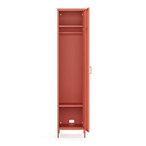 Pera Metal Elbise Dolabı, Soyunma Dolabı, Tek Kapılı, 41,50 X 40 X 189,50 Cm - Ral 3022 Somon