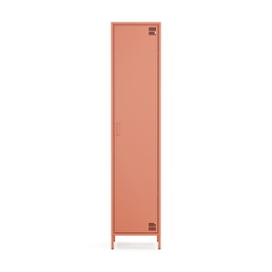 Pera Metal Elbise Dolabı, Soyunma Dolabı, Tek Kapılı, 41,50 X 40 X 189,50 Cm - Ral 3022 Somon
