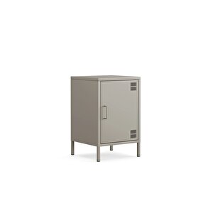 Pera Komodin Kapaklı 41,5 X 40 X 64,50 Cm - Ral 7039 Antrasit