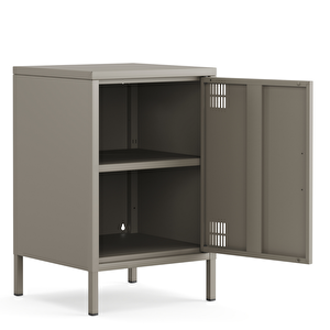 Pera Komodin Kapaklı 41,5 X 40 X 64,50 Cm - Ral 7039 Antrasit