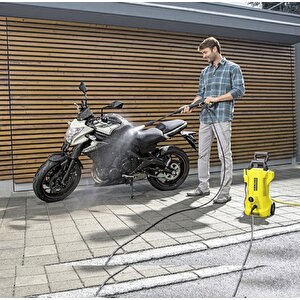 Karcher K2 110 Bar Yüksek Basıçlı Araç Yıkama Makinesi 1400 W + Şampuan + Köpük Püskürtme Aparatı + Bakım Spreyi Seti