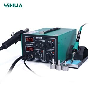 Yi̇hua 852d+se Sıcak Hava Üflemeli Havya İstasyonu;yi̇hua
