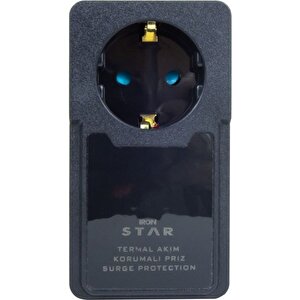 İronstar Irp3003 Tekli Akım Korumalı Priz