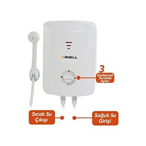 Ar-878 Elektrikli Ani Su Isıtıcısı 7500 W