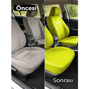 Arac Koltugunu Korurken Tarzini Yansit Citroen Saxo Ile Uyumlu Oto Koltuk Kilifi Burada Sarı
