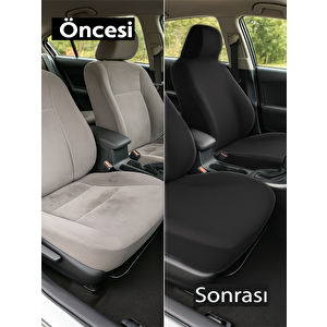 Arac Icinde Estetik Ve Rahatlik Arayanlara Skoda Kamiq Ile Uyumlu Oto Koltuk Kilifi Tavsiyemizdir Siyah