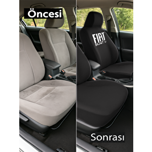 Fiat Strada Ile Uyumlu Oto Koltuk Kilifi Fit Yapisi Ile Aracinizin Havasini Degistirir Siyah