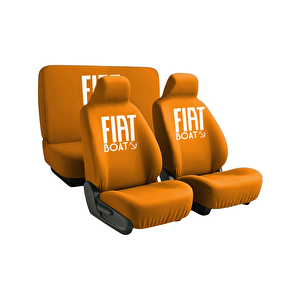 Fiat / Tofaş Kartal Ile Uyumlu Oto Koltuk Kilifi Sayesinde Aracinizin Ic Mekanina Modern Bir Hava Katin Turuncu