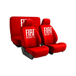 Fiat / Tofaş Tipo Ile Uyumlu Oto Koltuk Kilifi Fit Yapisi Ile Aracinizin Havasini Degistirir Kırmızı