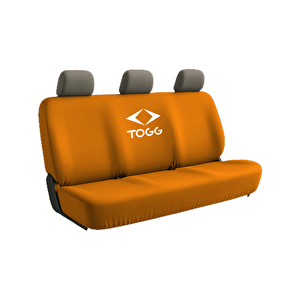 Togg T10x Ile Uyumlu Oto Koltuk Kilifi Ile Aracinizi Yenileyin Konforu Ve Kaliteyi Bir Arada Yasayin Turuncu