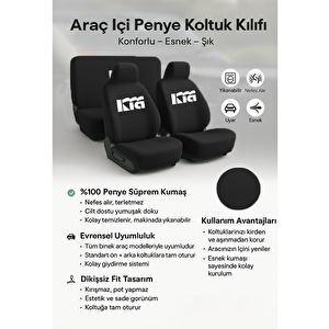 Birebir Oturan Kia Cerato Ile Uyumlu Oto Koltuk Kilifi Ile Yeni Bir Surus Deneyimi Yasayin