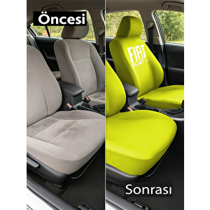 Fiat Nemo Ile Uyumlu Oto Koltuk Kilifi Ile Aracinizi Yenileyin Konforu Ve Kaliteyi Bir Arada Yasayin Sarı
