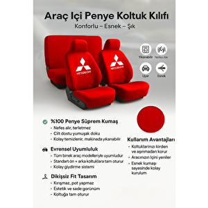 Birebir Uyum Isteyenlere Mitsubishi Ile Uyumlu Oto Koltuk Kilifi Konfor Ve Stil Bir Arada