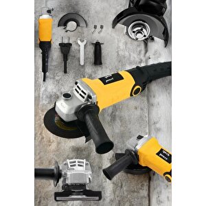 Bakır Sargılı 4100 Watt Taşlama 115 Mm Devir Ayarlı Spiral Avuç Içi Kesme Ve Taşlama Makinası