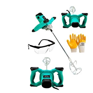Spech Power Amerikan 2000 Watt 6 Kademe Devir Ayarlı Profesyonel Alçı Harç Çimento Boya Karıştırıcı Mikser