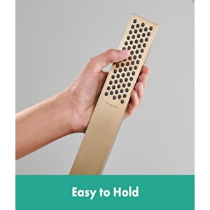 Hansgrohe Pulsify E 100 1 Jet Baton El Duşu Bronz Ecosmart+