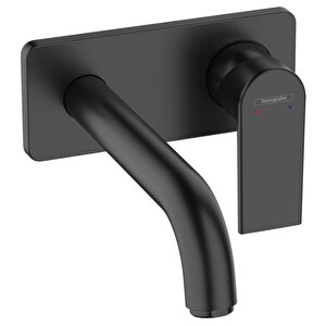 Vernis Shape Ankastre Lavabo Bataryası 205 Mm Satin Siyah