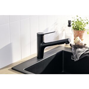 Zesis M33  Tek Kollu Eviye Bataryası 150 2 Jet Satin Siyah 74800670