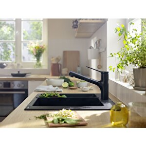 Zesis M33  Tek Kollu Eviye Bataryası 150 2 Jet Satin Siyah 74800670