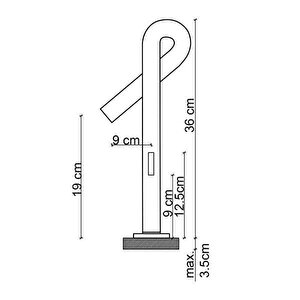 Yüksek Lavabo Bataryasi Mat Si̇yah Fk-6125