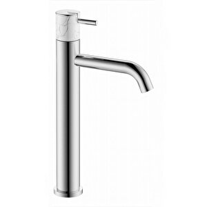 Yüksek Lavabo Bataryasi Krom Mermer Fa-4021m