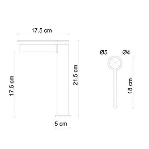 Yüksek Lavabo Bataryasi Krom Fj-6021