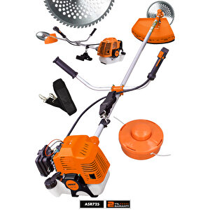 58 Cc 11000 Rpm Yan Tipi Benzinli Ot Çalı Çim Biçme Tırpanı