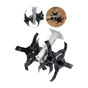 Tırpan Çapalama Aparatı 26mm 9 Diş Derin Çapalama Aparatı