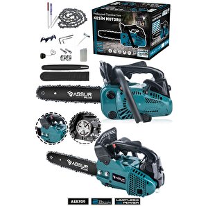 Plus 25cc Mini Benzinli Testere Ağaç Odun Dal Budama Ve Kesme Testeresi Hızar Motoru