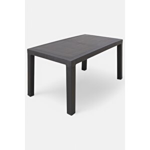 Maya 6 Kişilik Rattan Plastik Bahçe Masa Sandalye Takımı Özel Teslimat Ve Montaj