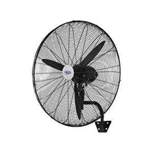 Hef-d650 190w 26 Inç Siyah Alüminyum 3 Kanatlı Sanayi Tipi Duvar Vantilatörü