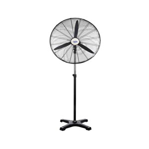 Hef-a750 210w 30 Inç Siyah Alüminyum 3 Kanatlı Sanayi Tipi Ayaklı Vantilatör