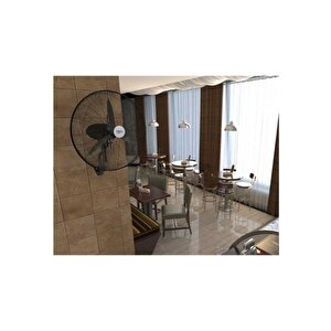 Hef-d750 210w 30 Inç Siyah Alüminyum 3 Kanatlı Sanayi Tipi Duvar Vantilatörü