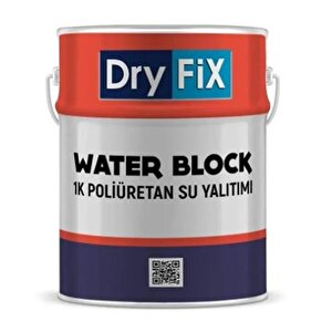 Water Block 1k Poliüretan Su Yalıtımı 5 Kg Gri