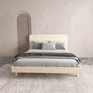 Softwood Ahşap Vernik Karyola | Kolay Kurulum