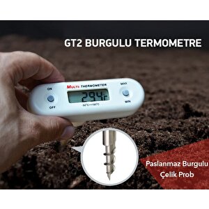 Tfa Donmuş Ürün Vidalı Saplamalı Burgu Termometre