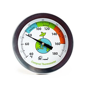Aek-tech Kompost Toprak Termometresi 50cm Uzun Prob