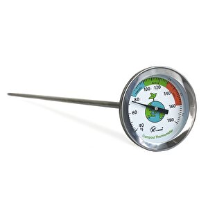 Aek-tech Kompost Toprak Termometresi 50cm Uzun Prob