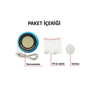 Aek-tech Min Max Hafızalı Dijital Buzdolabı Termometresi