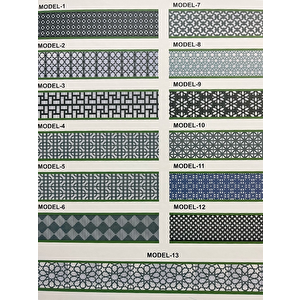 Beyaz Beyaz Lazer Keslimli Stor Perde Mdl 3 190x250 cm