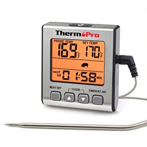 Thermopro  Dijital Problu Et Barbekü Gıda Termometresi