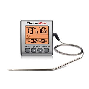 Thermopro  Dijital Problu Et Barbekü Gıda Termometresi